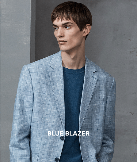 Blue Blazers for men